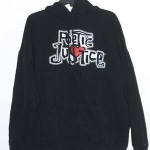 Poetic Justice Black Hoodie Size XL